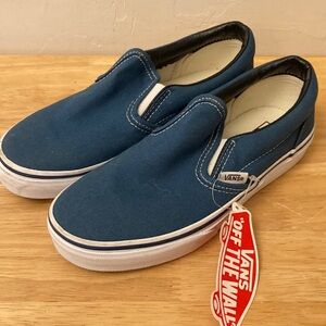 Vans slip-on canvas shoes, kids